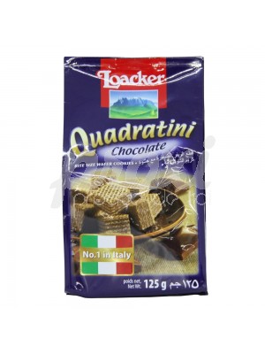 QUADRATINI BOUCHÉES DE GAUFRETTES CHOCOLAT 125 G