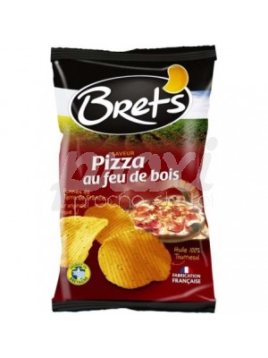 BRETS CHIPS GOUT PIZZA 125 G