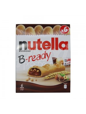 NUTELLA B-READY 6 PIECES 132G
