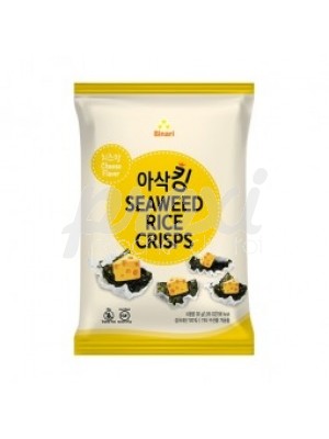 ASAK KING SEAWEED RICE CRISPS CHEESE 30G