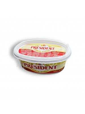 PRESIDENT BEURRE OVALE DOUX 250 G