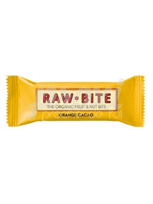 BARRE RAW BITE ORANGE CACAO BIO 50G