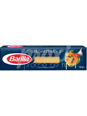BARILLA SPAGHETTINI N.3 500G