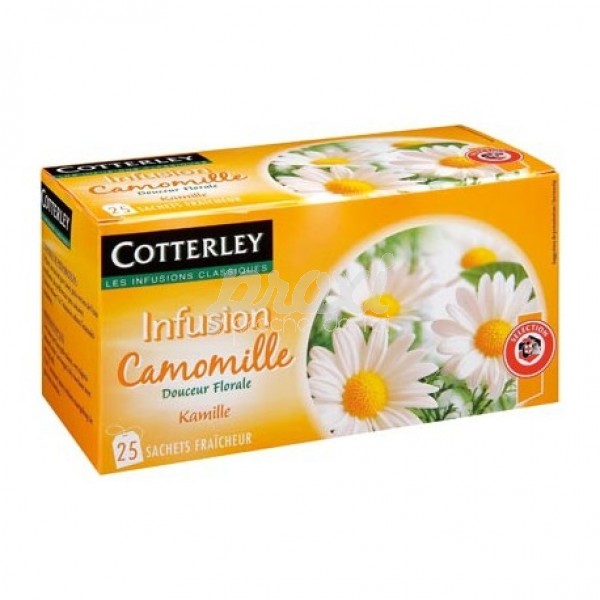COTTERLEY INFUSION CAMOMILLE 25 SACHETS